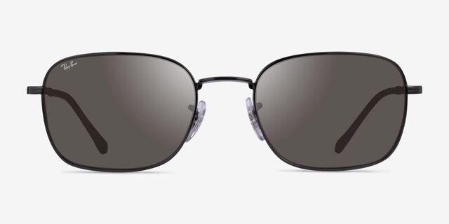 Ray-Ban RB3706 Black MetalSunglass Frames from EyeBuyDirect, Front View