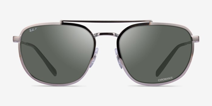 Ray-Ban RB3708 Gunmetal Metal Sunglass Frames from EyeBuyDirect