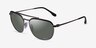 Ray-Ban RB3708 Gunmetal MetalSunglass Frames from EyeBuyDirect, Angle View