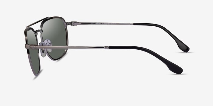 Ray-Ban RB3708 Gunmetal Metal Sunglass Frames from EyeBuyDirect