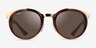 Ray-Ban RB3710 Bonnie Tortoise Gold MetalSunglass Frames from EyeBuyDirect, Front View