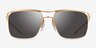 Oakley Holbrook Ti Satin Gold TitaniumSunglass Frames from EyeBuyDirect, Front View
