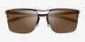 Oakley Holbrook Ti Satin Brown TitaniumSunglass Frames from EyeBuyDirect, Closed View