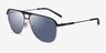 ARNETTE Holboxx Matte Black MetalSunglass Frames from EyeBuyDirect, Angle View