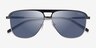 ARNETTE Holboxx Matte Black MetalSunglass Frames from EyeBuyDirect, Closed View