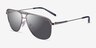 ARNETTE Holboxx Gunmetal MetalSunglass Frames from EyeBuyDirect, Angle View