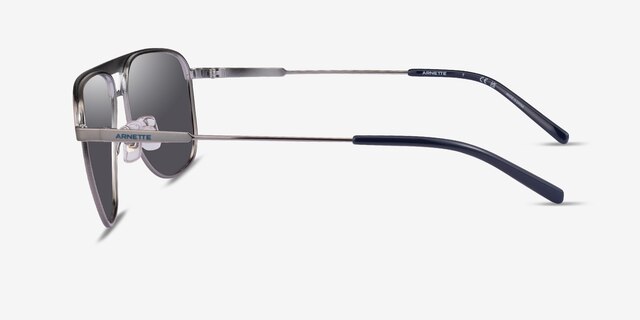 ARNETTE Holboxx Gunmetal MetalSunglass Frames from EyeBuyDirect, Side View