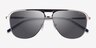 ARNETTE Holboxx Gunmetal MetalSunglass Frames from EyeBuyDirect, Closed View