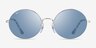Ray-Ban RB1970 Silver MetalSunglass Frames from EyeBuyDirect, Front View