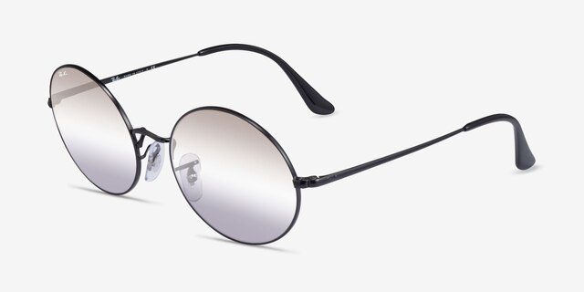 Ray-Ban RB1970 Black MetalSunglass Frames from EyeBuyDirect, Angle View