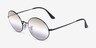 Ray-Ban RB1970 Black MetalSunglass Frames from EyeBuyDirect, Angle View