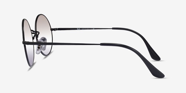 Ray-Ban RB1970 Black MetalSunglass Frames from EyeBuyDirect, Side View