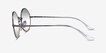 Ray-Ban RB1970 Gunmetal MetalSunglass Frames from EyeBuyDirect, Side View
