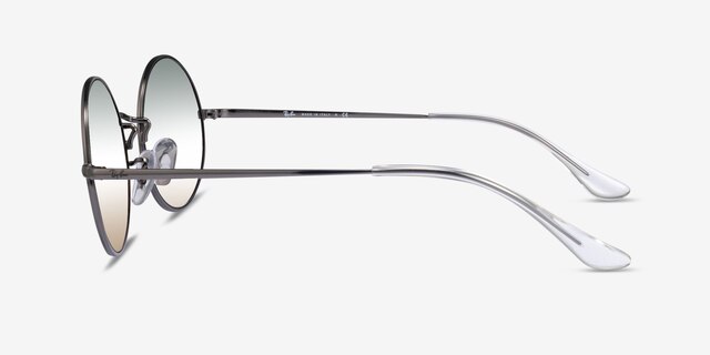 Ray-Ban RB1970 Gunmetal MetalSunglass Frames from EyeBuyDirect, Side View