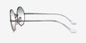 Ray-Ban RB1970 Gunmetal MetalSunglass Frames from EyeBuyDirect, Side View