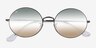 Ray-Ban RB1970 Gunmetal MetalSunglass Frames from EyeBuyDirect, Closed View