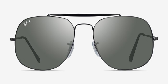 Ray-Ban RB3561 The General Noir Métal Soleil de Lunette de vue d'EyeBuyDirect