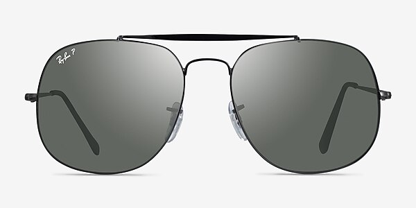 Ray-Ban RB3561 The General Noir Métal Soleil de Lunette de vue