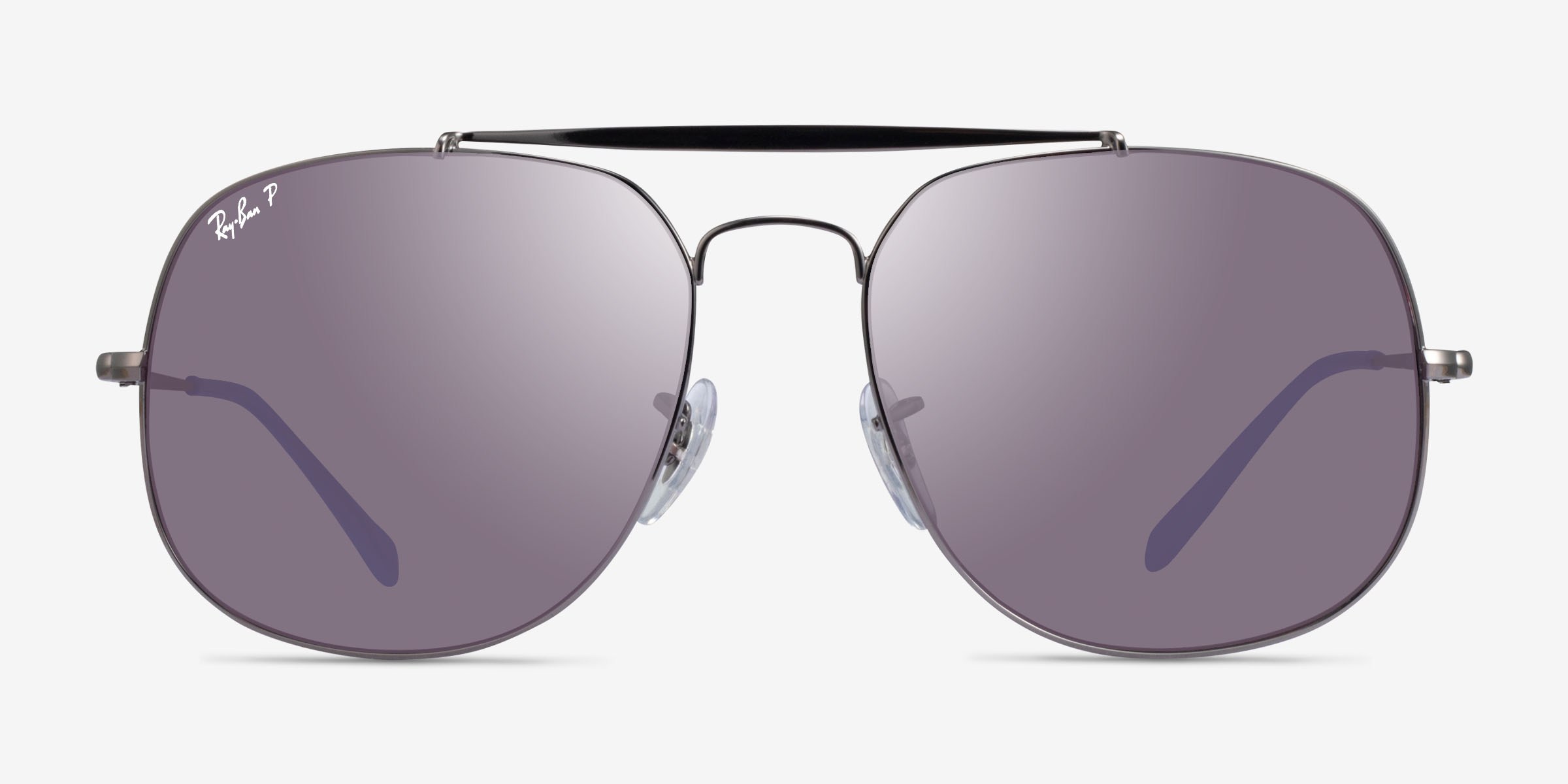 Ray-Ban RB3561 The General - Aviator Gunmetal Frame Prescription ...