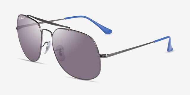Ray-Ban RB3561 The General Gunmetal MetalSunglass Frames from EyeBuyDirect, Angle View