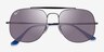 Ray-Ban RB3561 The General Gunmetal MetalSunglass Frames from EyeBuyDirect, Closed View