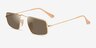 Ray-Ban RB3957 Julie Legend Gold MetalSunglass Frames from EyeBuyDirect, Angle View