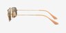 Ray-Ban RB3957 Julie Legend Gold MetalSunglass Frames from EyeBuyDirect, Side View