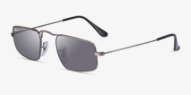 Ray-Ban RB3957 Julie Antique Gunmetal MetalSunglass Frames from EyeBuyDirect, Angle View