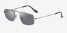 Ray-Ban RB3957 Julie Antique Gunmetal MetalSunglass Frames from EyeBuyDirect, Angle View