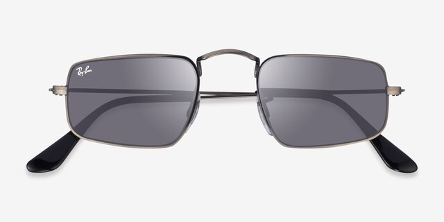 Ray-Ban RB3957 Julie Antique Gunmetal MetalSunglass Frames from EyeBuyDirect, Closed View