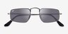 Ray-Ban RB3957 Julie Antique Gunmetal MetalSunglass Frames from EyeBuyDirect, Closed View
