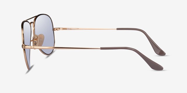 Ray-Ban RB3689 Arista MetalSunglass Frames from EyeBuyDirect, Side View