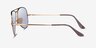 Ray-Ban RB3689 Arista MetalSunglass Frames from EyeBuyDirect, Side View