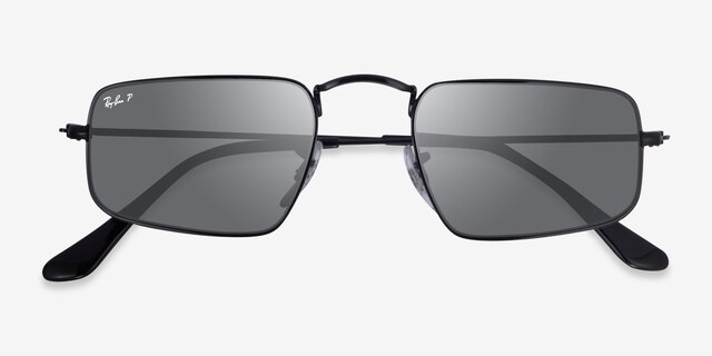 Ray-Ban RB3957 Julie Black MetalSunglass Frames from EyeBuyDirect, Closed View