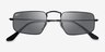 Ray-Ban RB3957 Julie Black MetalSunglass Frames from EyeBuyDirect, Closed View