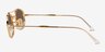 Ray-Ban RB3719 Gold MetalSunglass Frames from EyeBuyDirect, Side View