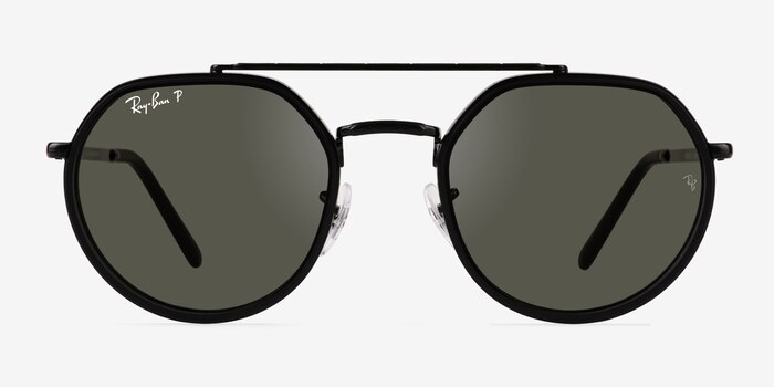 Ray-Ban RB3765 Black Metal Sunglass Frames from EyeBuyDirect