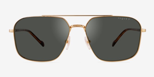 Vogue Eyewear VO4289S Gold MetalSunglass Frames from EyeBuyDirect, Front View