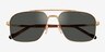 Vogue Eyewear VO4289S Gold MetalSunglass Frames from EyeBuyDirect, Closed View
