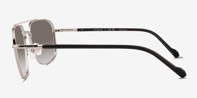 Vogue Eyewear VO4289S Silver MetalSunglass Frames from EyeBuyDirect, Side View