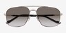 Vogue Eyewear VO4289S Silver MetalSunglass Frames from EyeBuyDirect, Closed View