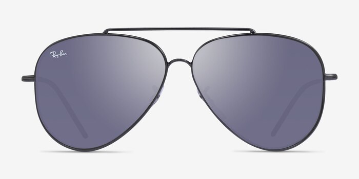 Ray-Ban RBR0101S Black Metal Sunglass Frames from EyeBuyDirect