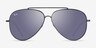 Ray-Ban RBR0101S Reverse Black MetalSunglass Frames from EyeBuyDirect, Front View