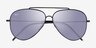 Ray-Ban RBR0101S Reverse Black MetalSunglass Frames from EyeBuyDirect, Closed View