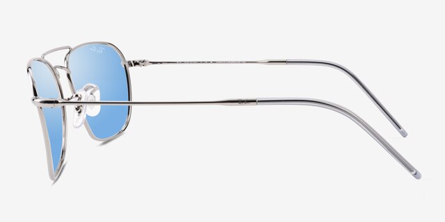 Ray-Ban Caravan Reverse Gunmetal MetalSunglass Frames from EyeBuyDirect, Side View