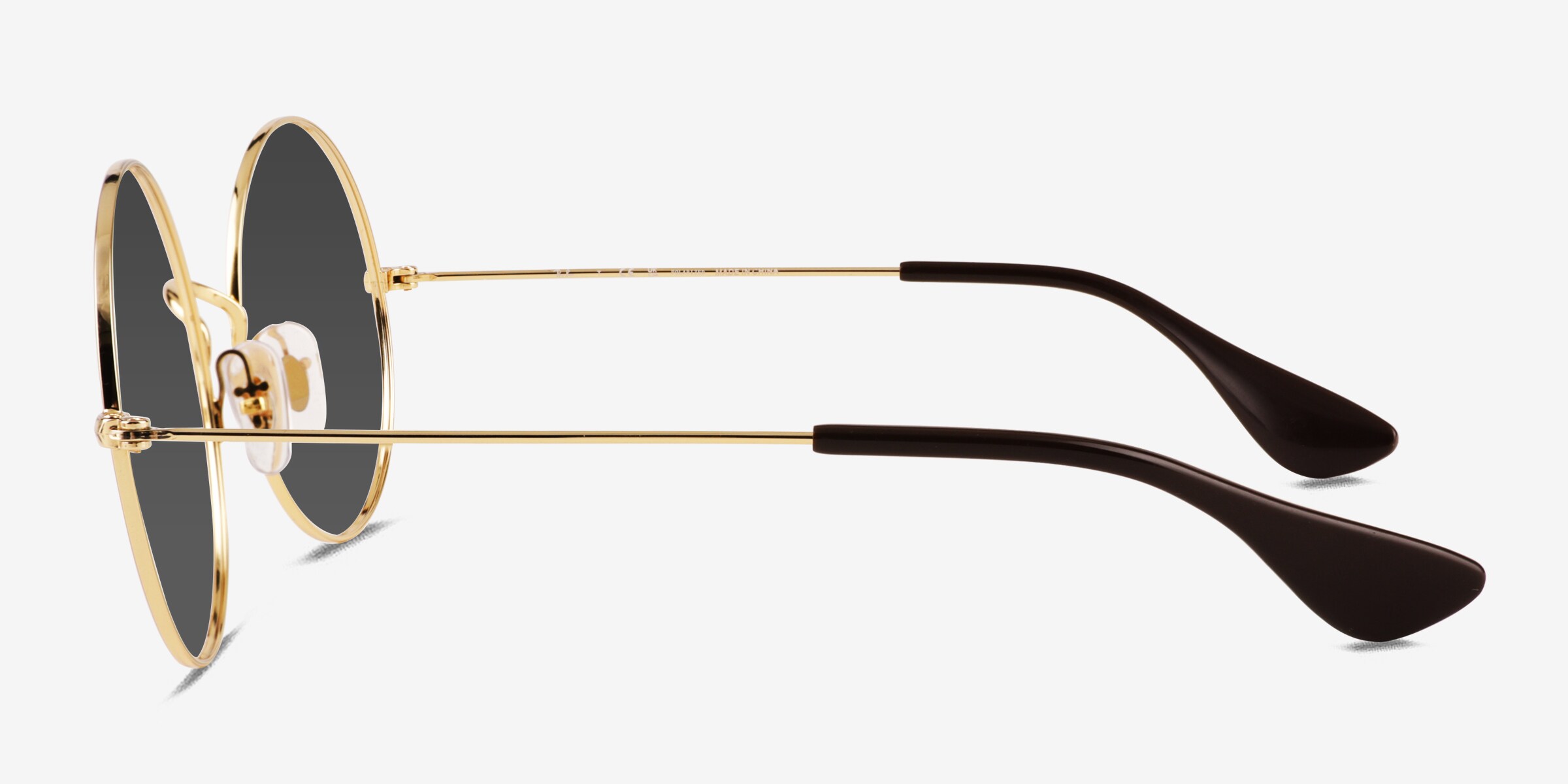 Ray-Ban RB3592 - Round Gold Frame Prescription Sunglasses