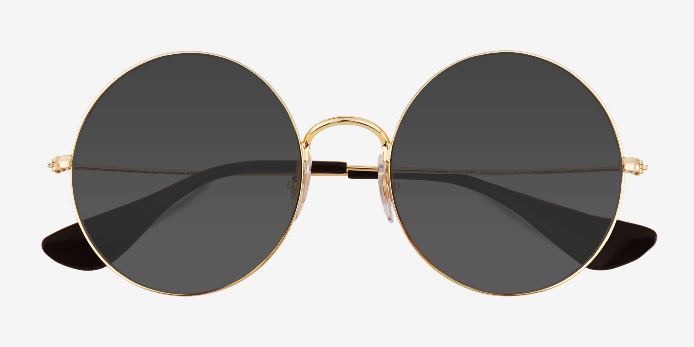 Ray-Ban RB3592 - Round Gold Frame Prescription Sunglasses