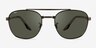 Ray-Ban RB3688 Dark Gunmetal MetalSunglass Frames from EyeBuyDirect, Front View