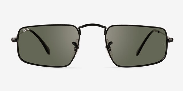 Ray-Ban RB3957 Julie Shiny Black MetalSunglass Frames from EyeBuyDirect, Front View