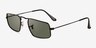 Ray-Ban RB3957 Julie Shiny Black MetalSunglass Frames from EyeBuyDirect, Angle View